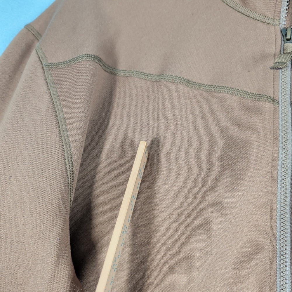 Filson Pullover Mens XL Brown Wool Blend 1/4 Zip Fleece Jacket Outdoor CC Filson - Picture 5 of 13